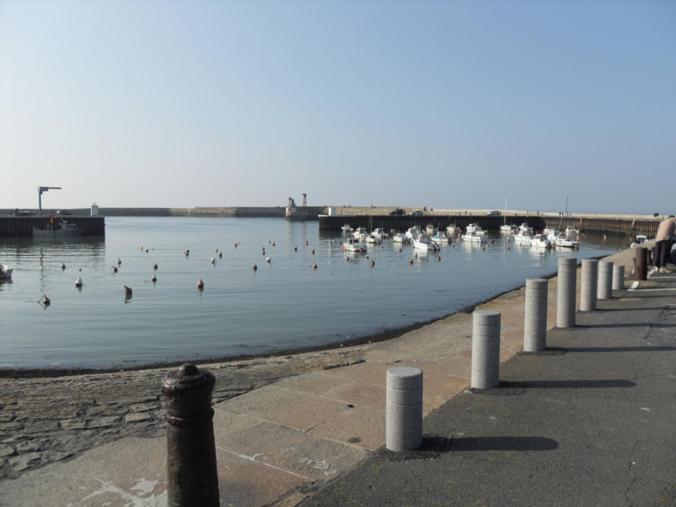 Gites De Mer Port-en-Bessin-Huppain Kamer foto